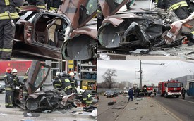 Lamborghini Murcielago tông vào cột điện, 1 người tử vong tại chỗ