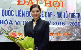 Lý Nhã Kỳ làm phó Chủ tịch Liên đoàn Xe đạp - Mô tô Việt Nam