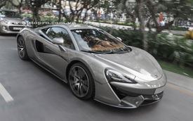 Bắt gặp McLaren 570S 12 tỷ Đồng của Cường "Đô-la" dạo phố cuối tuần