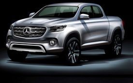 Xe bán tải hạng sang của Mercedes-Benz sẽ ra mắt vào tuần sau