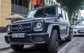 Mercedes G63 AMG Edition 463 biển đẹp dạo phố Hà Nội trong ngày Tết Độc lập