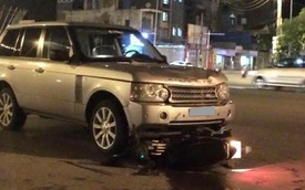 Hạ Long: Range Rover va chạm cùng xe máy, 3 người bị thương nặng