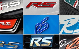 RS trong tên xe hơi có ý nghĩa gì?