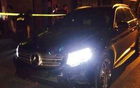 Cảnh sát truy đuổi xe Mercedes không biển số