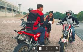 Biker Hà Thành tập stunt cùng Stunter nổi tiếng thế giới Aaron Twite
