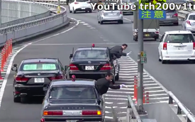 Kỳ lạ cách dẫn đoàn xe của Thủ tướng Nhật Bản