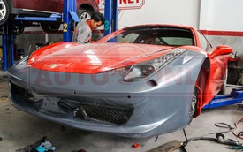Sửa Ferrari 458 Italia tại Việt Nam: Riêng phụ tùng thay thế đã tốn 2 tỷ Đồng