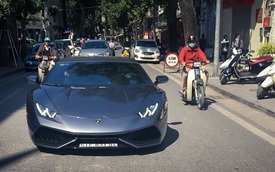 Lamborghini Huracan của tay chơi 9X Sài thành được cho Bắc tiến