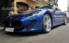 Maserati Granturismo MC Stradale từng thuộc sở hữu của Minh "Nhựa" tái xuất trên phố Sài thành