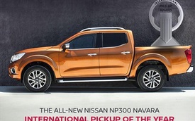 Nissan NP300 Navara đoạt giải chiếc xe pick-up của năm 2016