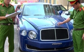 Nhiều nghi vấn quanh chiếc xe "Bentley" 2 tỷ Đồng bị bắt giữ