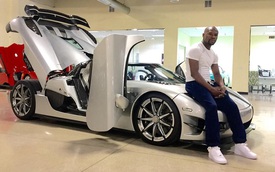 Floyd Mayweather "lỗ nặng" khi bán siêu xe "dệt kim cương" Koenigsegg CCXR Trevita