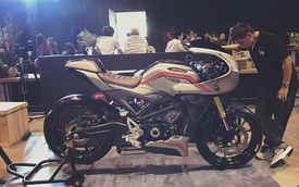 Cận cảnh phiên bản độ chính hãng của naked bike Honda CB150R ExMotion