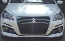 Sedan giá rẻ Suzuki Ciaz 2017 lộ diện với thiết kế mới