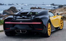 Siêu xe Bugatti Chiron đến Mỹ với giá 3 triệu USD và cản va sau "không giống ai"
