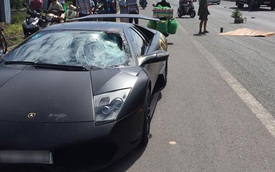 Siêu xe Lamborghini Murcielago SV độc nhất Việt Nam gây tai nạn chết người