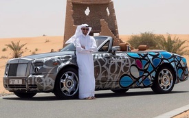 Cận cảnh chiếc Rolls-Royce tham gia hành trình siêu xe Gumball 3000 của Hoàng thân Qatar