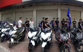 Gần 100 xe Yamaha NVX tổ chức offline tại Hà Nội