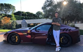 Cristiano Ronaldo tậu siêu xe hàng hiếm Ferrari F12tdf