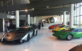 Chiêm ngưỡng dàn siêu xe - những "nhân chứng lịch sử" - trong bảo tàng Lamborghini