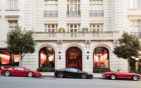Ralph Lauren trưng bày bộ 3 siêu xe Ferrari hàng hiếm tại kinh đô thời trang của thế giới