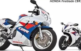CBR900RR - Siêu mô tô nhẹ nhất trong lịch sử Honda
