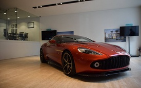 "Soi" từng chi tiết của siêu phẩm Aston Martin Vanquish Zagato ngoài đời thực