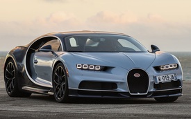 Siêu xe Bugatti Chiron tiêu thụ lượng xăng trung bình 21,38 lít/100 km