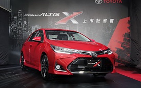 Diện kiến Toyota Corolla Altis 2017 với thiết kế khác xe mới ra mắt Việt Nam
