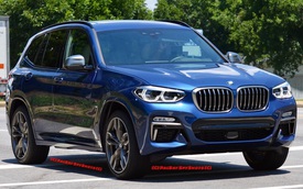 Bắt gặp SUV hạng sang BMW X3 2018 ngoài đời thực