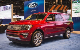 Ngắm SUV 8 chỗ Ford Expedition 2018 "bằng xương, bằng thịt"