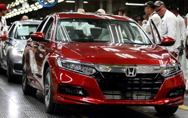 Honda Accord 2018 lên dây chuyền sản xuất, sẵn sàng đối đầu "khắc tinh" Toyota Camry