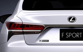 Hé lộ hình ảnh của sedan thể thao Lexus LS500 F Sport 2018