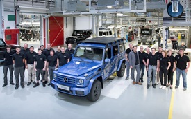 "Vua địa hình" Mercedes-Benz G-Class thứ 300.000 xuất xưởng