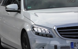 Mercedes-Benz C-Class phiên bản mới lộ ảnh chạy thử phiên bản gần sản xuất