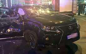 Con gái triệu phú Ukraine lái xe Lexus vượt đèn đỏ, gây tai nạn liên hoàn khiến 6 người tử vong