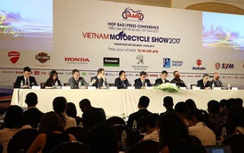 Triển lãm mô tô xe máy Việt Nam 2017 sẽ trình diễn 100 mẫu xe