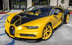 Bugatti Chiron đến Mỹ với giá 3 triệu USD và cản va sau "không giống ai" được làm đẹp