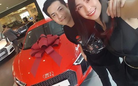 Đông Nhi - Ông Cao Thắng mua siêu xe Audi R8 V10 Plus 2016 chơi Tết