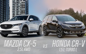 [Infographic] So sánh Mazda CX-5 và Honda CR-V bản cao cấp nhất vừa ra mắt tại Việt Nam