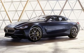 "Xe trong mơ" BMW 8-Series 2018 lộ diện trước giờ ra mắt