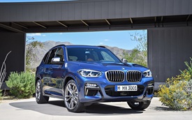 SUV hạng sang BMW X3 2018 chính thức được vén màn với công nghệ cao hơn