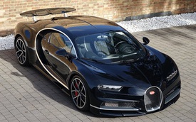 Vẻ đẹp của "siêu phẩm" Bugatti Chiron đầu tiên rao bán tại Anh