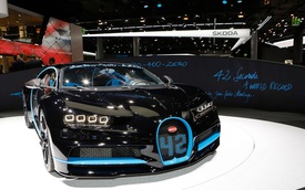 Cận cảnh chiếc Bugatti Chiron "Zero-400-Zero" gây sốt cộng đồng mạng thời gian vừa qua
