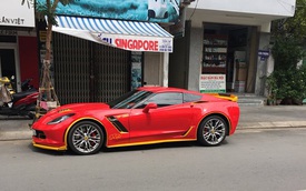 Choáng với bộ áo của "quỷ dữ" Chevrolet Corvette C7 Z06 tại Nha Trang
