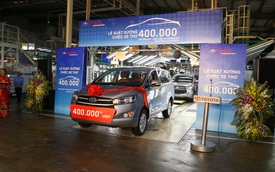 Toyota đã sản xuất 400 ngàn xe ô tô tại Việt Nam