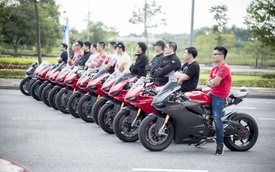 Hà Nội: Hàng chục xe Ducati Panigale hội tụ