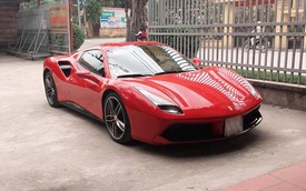 Ferrari 488 Spider đầu tiên tại Việt Nam được cho ra biển số