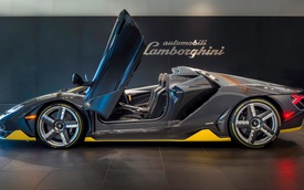 Cận cảnh Lamborghini Centenario mui trần 2 triệu USD đầu tiên được bàn giao cho khách hàng
