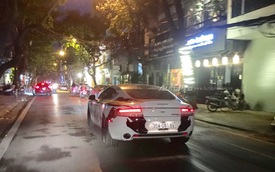 Aston Martin Rapide S tái xuất trên phố Hà Thành